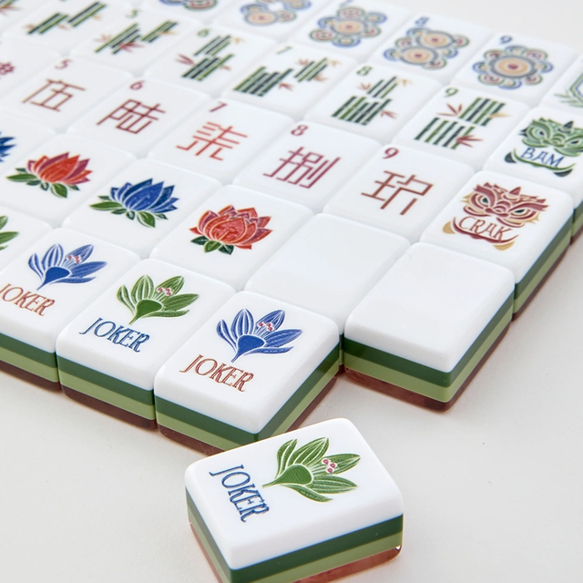 Wood Grain Mahjong